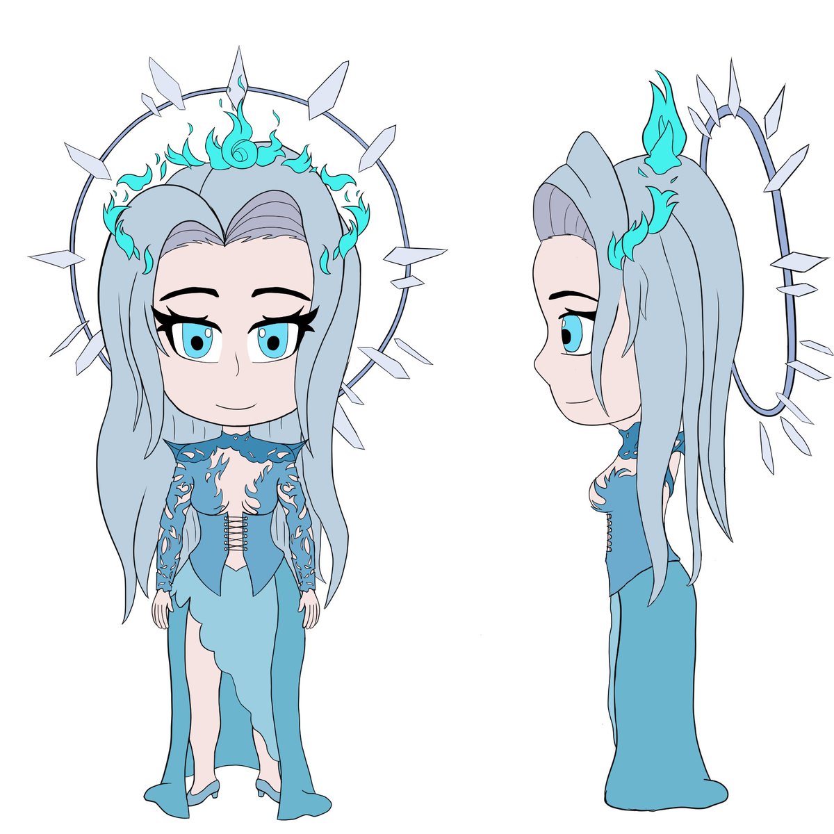 DragonIgnitis's tweet image. Finally had the time this year to go back and work on this 3D model. Before chibi model came out, I wanted to do my own semi-version of it back in 2024! This was a fun project to show my support for AmaLee! Hope to animate it in the future!
#MonARTch