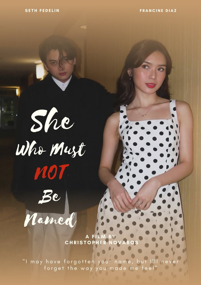 elleven102's tweet image. This is my entry for their movie poster, it's not too late naman diba? Because this is the right time!

FRANSETH NEW MOVIE 
FRANSETH NEW MOVIE 

#SheWhoMustNotBeNamed