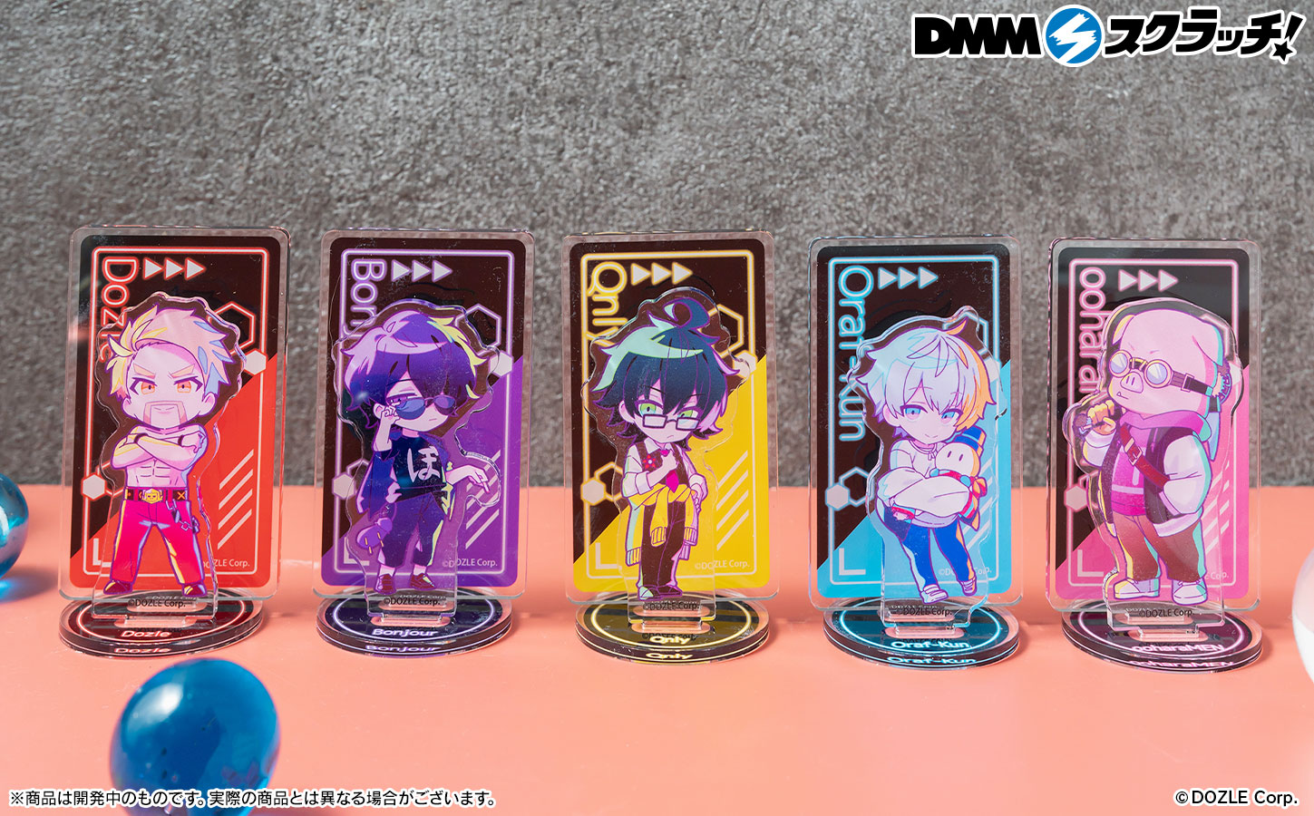 ドズル社 スクラッチ NEO-CHARA おんりー　D賞　アクリルキーホルダー ドズル社 スクラッチ NEO-CHARA おんりー D賞 アクリル