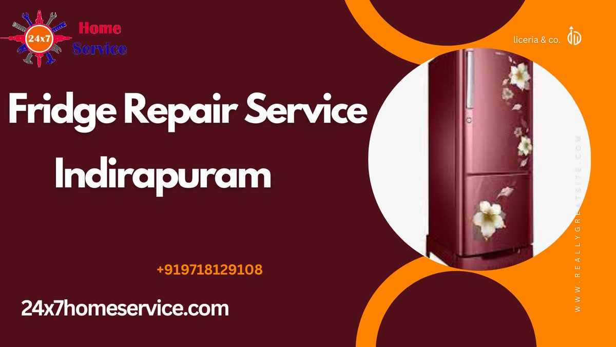 24x7homeservice's tweet image. 24x7 home services is considered as one of the ideal and most affordable refrigerator repair companies in Indirapuram Ghaziabad area and will take care of all your refrigerator repair issues at your home.

#fridgerepair, #fridgerepairservice #fridgerepairindirapuram,