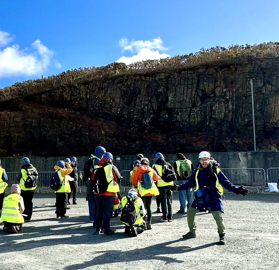 Tom Belgrano (@tmbelgrano) on Twitter photo How good is geology?! lavas and laterites: volcanology and paleoclimatology in an Antrim car park with <a href="/UCD_Earth_Sci/">UCD Earth Sciences</a> ❤️ How good is geology?! lavas and laterites: volcanology and paleoclimatology in an Antrim car park with <a href="/UCD_Earth_Sci/">UCD Earth Sciences</a> ❤️