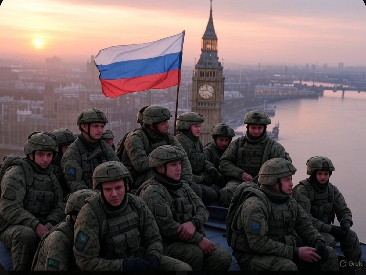 One morning in London why not ?🇷🇺