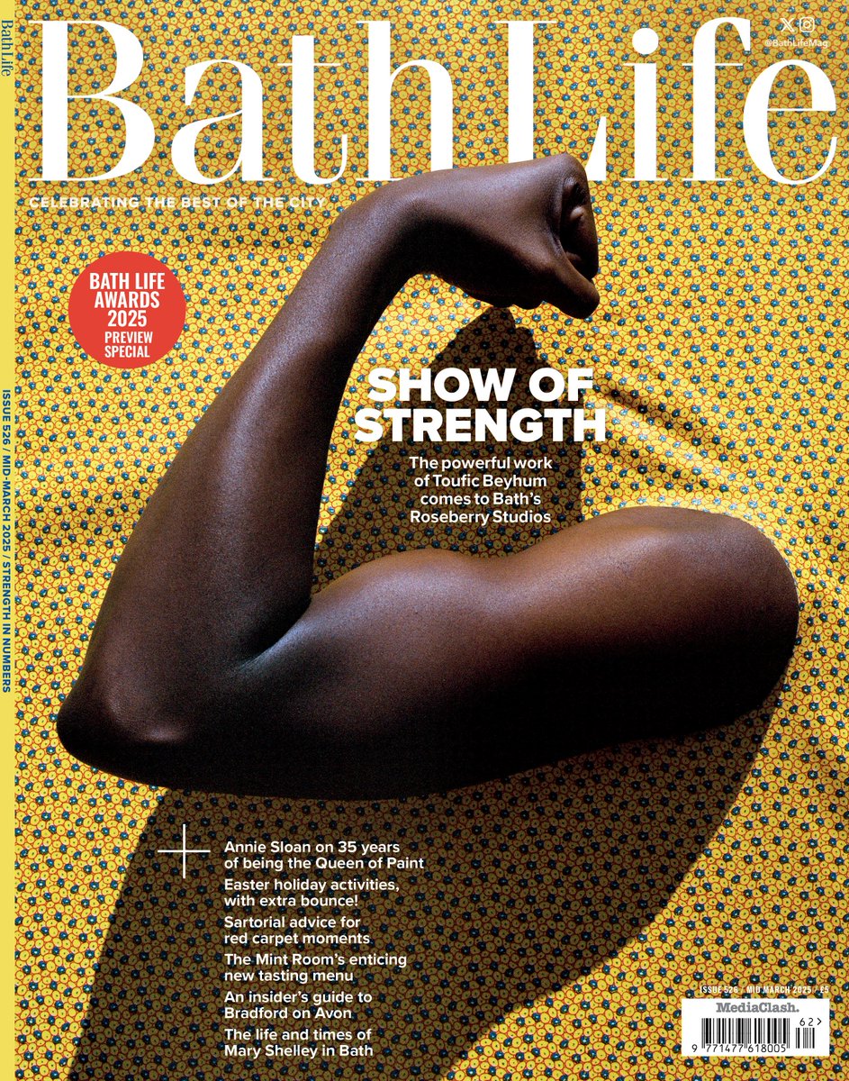 BathLifeMag's tweet image. 💪We have come powerhousing through with a brand new issue for spring.
With a whole array of fabulous features including – what do over Easter, a visit to Bradford on Avon, a tasting menu is sampled at the Mint Room and we look to the upcoming 20th anniversary Bath Life Awards.