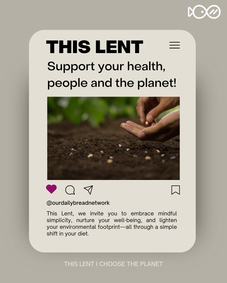 🌿 Lent is here—let’s rethink our food choices! 🍞🌍
<a href="/EuropeanJesuit/">JESC | Jesuit European Social Centre</a> launched Our Daily Bread to unite faith-based organisations in the fight for fairer, more sustainable #foodsystems. 🌽💚

👉 ourdailybreadnetwork.eu