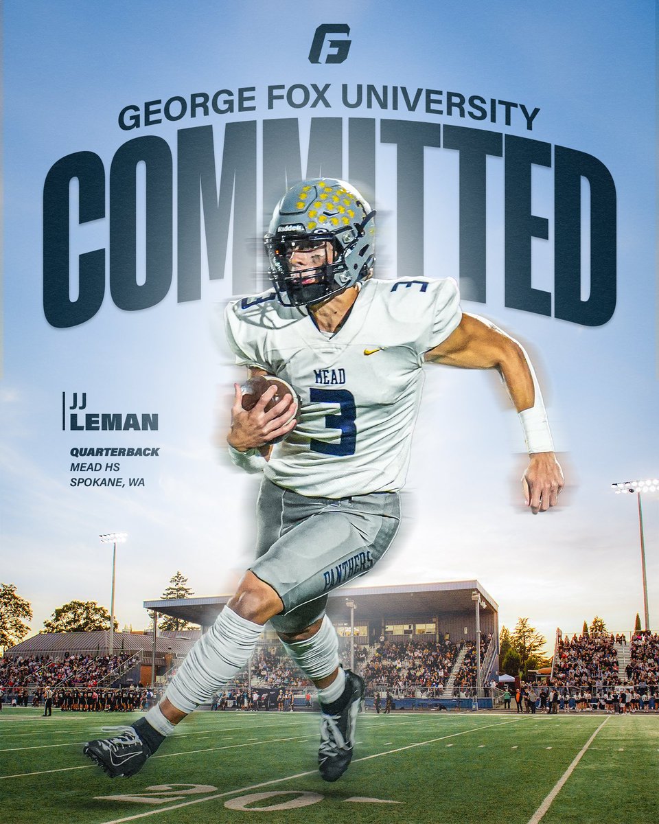 JJ Leman (@jj_leman3) on Twitter photo After unexpected changes I have decided to pursue my next four years of athletics and academics at George Fox University. Thank you to all of the PLU coaches and players who took time to build genuine relationships with me.
Proverbs 16:9
<a href="/SpencerCrace/">Spencer Crace</a>
#RunToTheRoar #GoBruins After unexpected changes I have decided to pursue my next four years of athletics and academics at George Fox University. Thank you to all of the PLU coaches and players who took time to build genuine relationships with me.
Proverbs 16:9
<a href="/SpencerCrace/">Spencer Crace</a>
#RunToTheRoar #GoBruins