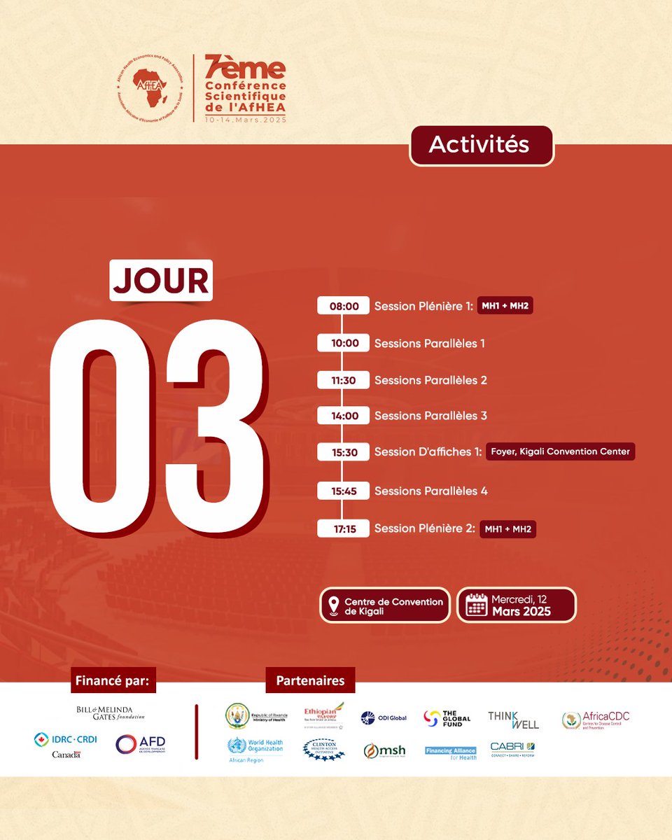 African Health Economics and Policy Association (@afhea_africa) on Twitter photo Jour 3 : Coup d'envoi de la conférence principale ! Acquérir des connaissances plus approfondies, s'engager avec des experts et être inspiré par des discussions percutantes. Ensemble, nous façonnons l'avenir #AfHEA2025
<a href="/john_ataguba/">John E. Ataguba</a>
<a href="/just_nonvignon/">Justice Nonvignon</a>
<a href="/ama_fenny/">Dr. Ama Fenny</a>
<a href="/MallamPelliks/">Felix Abrahams Obi 🇳🇬🇧🇷</a> Jour 3 : Coup d'envoi de la conférence principale ! Acquérir des connaissances plus approfondies, s'engager avec des experts et être inspiré par des discussions percutantes. Ensemble, nous façonnons l'avenir #AfHEA2025
<a href="/john_ataguba/">John E. Ataguba</a>
<a href="/just_nonvignon/">Justice Nonvignon</a>
<a href="/ama_fenny/">Dr. Ama Fenny</a>
<a href="/MallamPelliks/">Felix Abrahams Obi 🇳🇬🇧🇷</a>