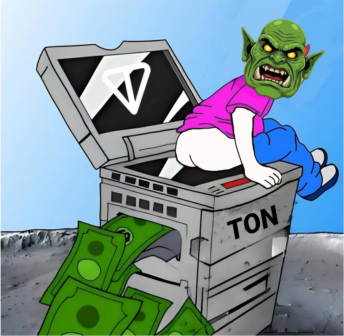 Charry432's tweet image. Orc Mine is the only game that pays in TON 💰
@orcminegame