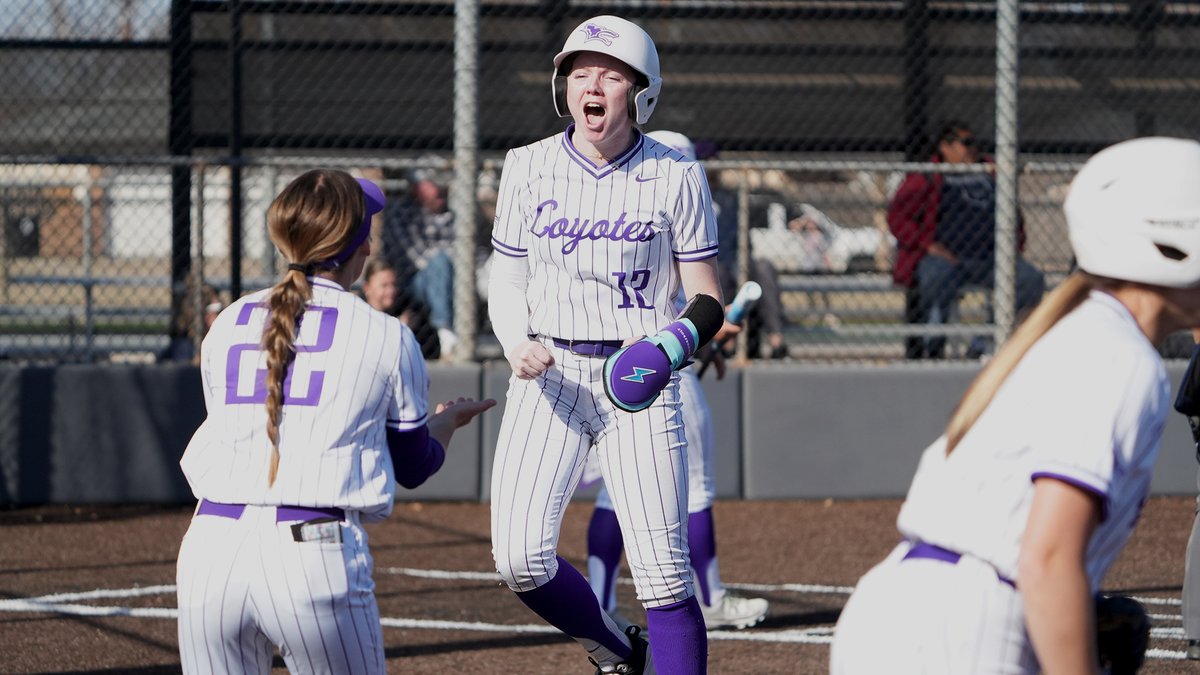 Kansas Wesleyan Coyotes (@kwucoyotes) on Twitter photo SB | <a href="/josiebuhr_/">Josie Buhr</a> was excited. So was the rest of <a href="/KWUSoftball/">KWU Softball</a> as the Coyotes used a walk-off win to sweep the Sterling Warriors in Tuesday's KCAC opener -- kwucoyotes.com/news/2025/3/11… SB | <a href="/josiebuhr_/">Josie Buhr</a> was excited. So was the rest of <a href="/KWUSoftball/">KWU Softball</a> as the Coyotes used a walk-off win to sweep the Sterling Warriors in Tuesday's KCAC opener -- kwucoyotes.com/news/2025/3/11…