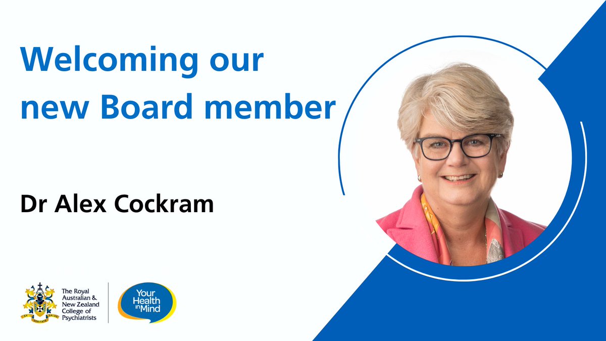 The College warmly welcomes RANZCP Fellow, Dr Alex Cockram, to the RANZCP Board. Alex has been appointed to fill the Director (Casual Vacancy) position until May 2026.  

Read more: ow.ly/tsLm50VgbLE