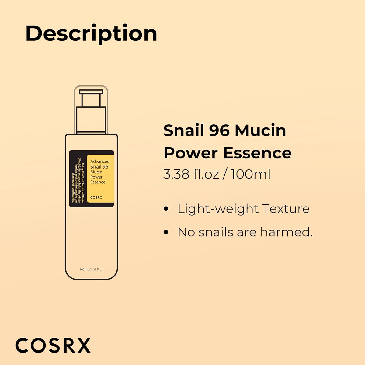 LifeLabelMusic's tweet image. COSRX Snail Mucin 96% Power Repairing Essence 3.38 fl.oz 100ml, Hydrating Serum for Face with Snail Secretion Filtrate for Dull

Affiliate Link
Click the Link Buy Products
Link - amzn.to/4ineDJE

#Abhisha #AbhishaFam #AbhishekMalhan #ManishaRani   #abhiya #faceserum