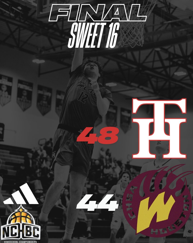 The Heat Boys are headed to the <a href="/NCHBCLive/">HomeSchoolBasketball</a>  Elite Eight!  <a href="/isaacaseghegn/">Isaac Aseghegn</a> and <a href="/CraigDLewis2/">Craig Lewis II</a> were HUGE tonight!  A trip to the Final Four on the line tomorrow night against the Houston Raiders at 8:15PM at the AGFinancial Arena in Springfield, MO.  <a href="/NCHBCNextLevel/">NCHBC Recruiting</a> <a href="/MainStreetPreps/">Main Street Preps</a>
