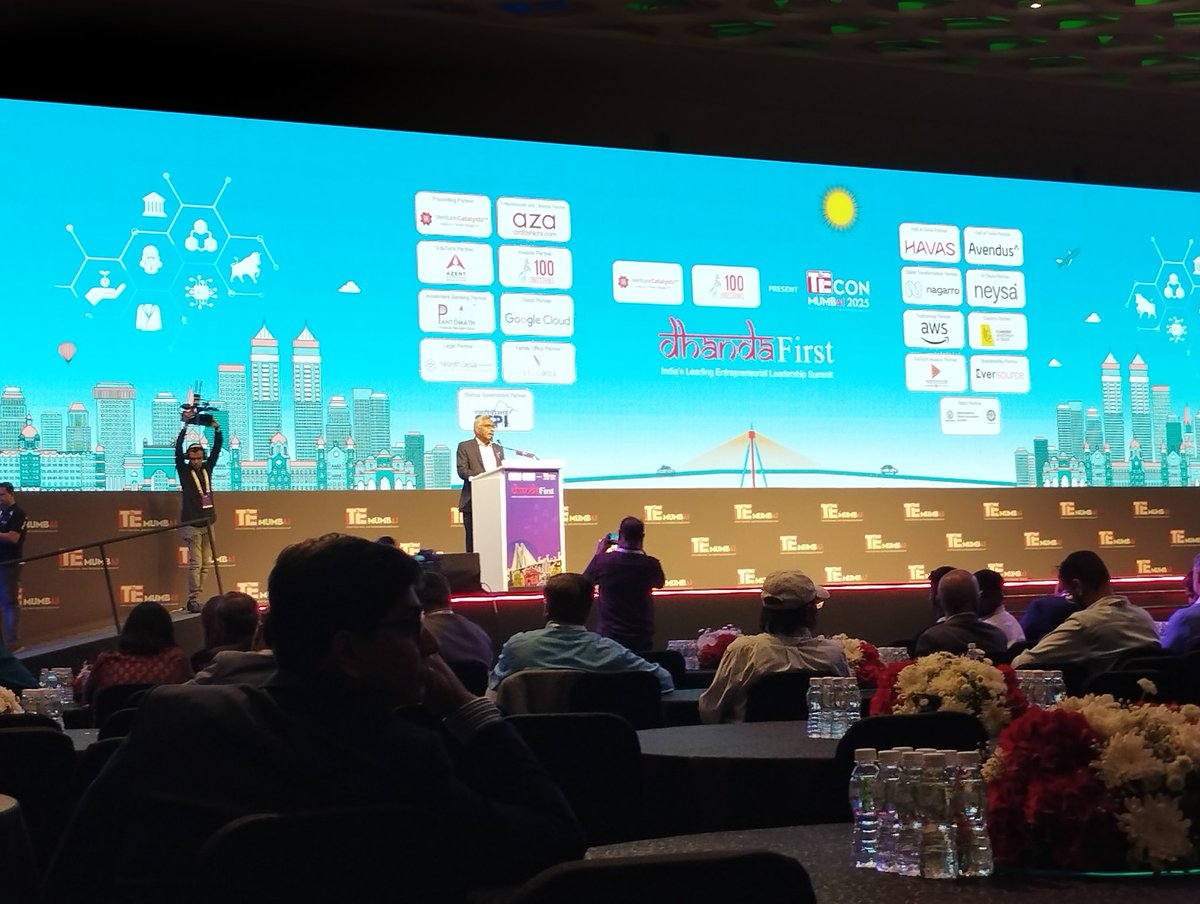 aryap's tweet image. If you want dhanda First, invest in #ArtificialIntelligence #QantumComputing &amp;amp; #Semiconductors Breakfast gyan at #TiEcon Mumbai