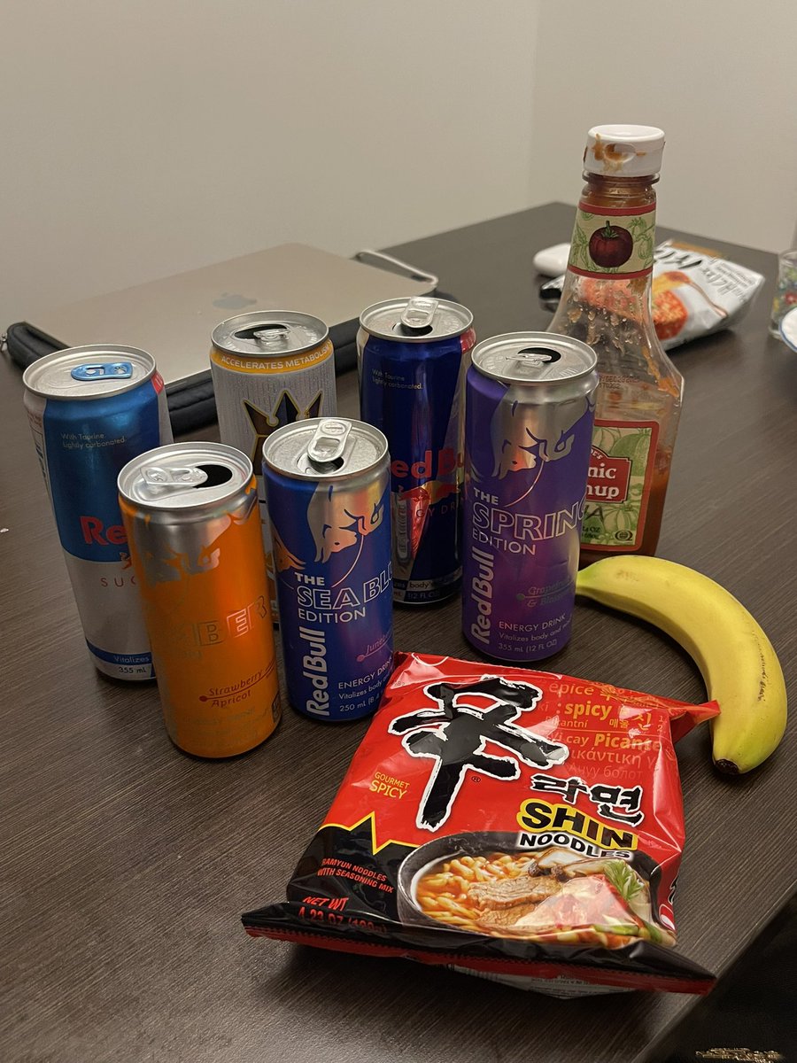 what I eat in a day as a college student during midterms season! 😻