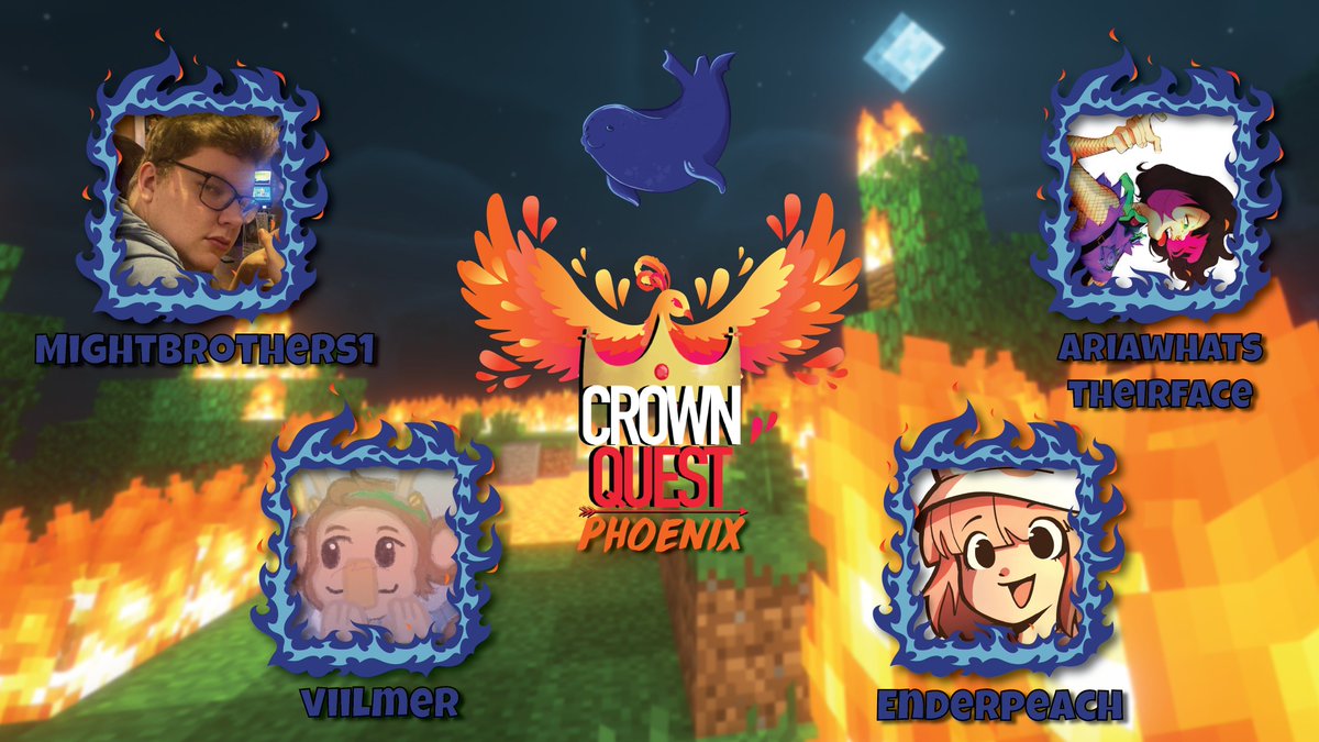 Crown Quest (@crownquestmc) on Twitter photo 👑Crown Quest Phoenix👑
🚨Sapphire Seals🚨
<a href="/mightybrothers2/">Mightybrothers1</a>
<a href="/viilmerrrr/">Viilmer</a>
<a href="/ItsEnderPeach/">EnderPeach 🍉</a>
<a href="/ariawhatsherfa1/">ariawhatstheirface</a>
📅Event Date: March 22nd @ 3pm EST 👑Crown Quest Phoenix👑
🚨Sapphire Seals🚨
<a href="/mightybrothers2/">Mightybrothers1</a>
<a href="/viilmerrrr/">Viilmer</a>
<a href="/ItsEnderPeach/">EnderPeach 🍉</a>
<a href="/ariawhatsherfa1/">ariawhatstheirface</a>
📅Event Date: March 22nd @ 3pm EST