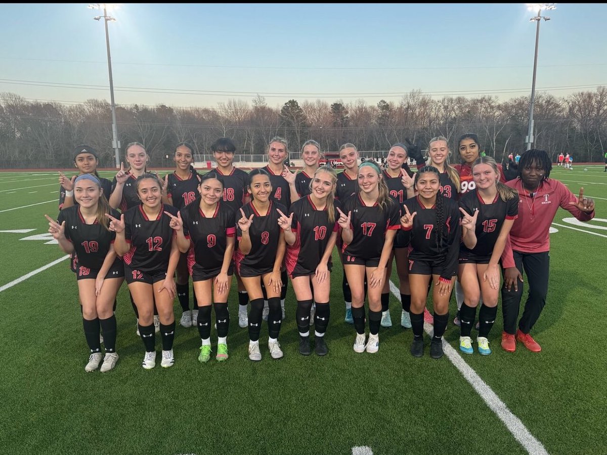 Tyler Legacy Girls Soccer (@tlgirlssoccer) on Twitter photo 2nd place in district 🙌🏻
8-0 vs Royse City
⚽️⚽️⚽️ 🅰️🅰️🅰️Brianna Garcia
⚽️⚽️🅰️<a href="/LilyBeckham2/">Lily Beckham</a>
⚽️🅰️🅰️Mia Ledesma
⚽️<a href="/bellamcneil08/">Isabella McNeil 🇺🇸🇳🇴</a>
⚽️Lizzie Parker
🅰️🅰️Kersia Gomez
Shutout
🧤Aisha Touray 2nd place in district 🙌🏻
8-0 vs Royse City
⚽️⚽️⚽️ 🅰️🅰️🅰️Brianna Garcia
⚽️⚽️🅰️<a href="/LilyBeckham2/">Lily Beckham</a>
⚽️🅰️🅰️Mia Ledesma
⚽️<a href="/bellamcneil08/">Isabella McNeil 🇺🇸🇳🇴</a>
⚽️Lizzie Parker
🅰️🅰️Kersia Gomez
Shutout
🧤Aisha Touray