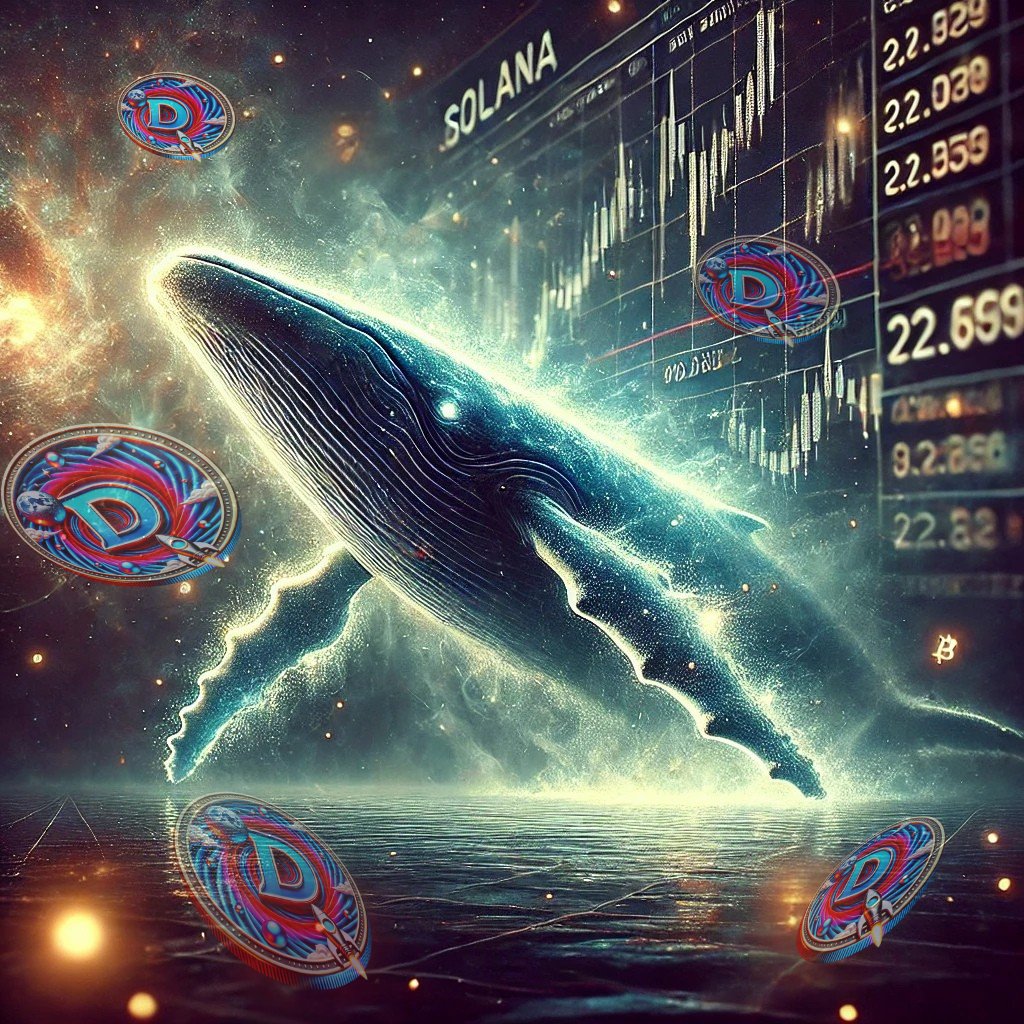 DreamaToken's tweet photo. BREAKING: A mysterious whale just whispered the word ‘Dreama.’  🤔 #memecoin #solana #Crypto https://t.co/AcNheXAXLw