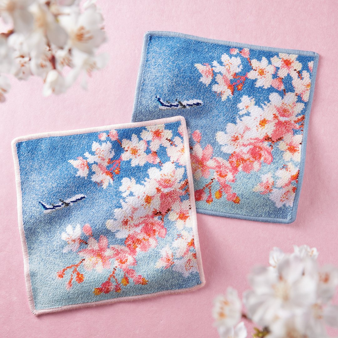 【ANA限定】フェイラー　ANAオリジナル　タオル桜2枚セット ANA【公式】 on X: 