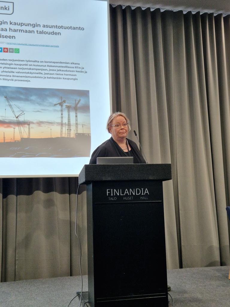 Rakennusliitto (@rakennusliitto) on Twitter photo <a href="/raman_diana/">Diana Råman</a> <a href="/RTryfi/">Rakennusteollisuus RT</a> Yksikön päällikkö Merja Rukko kertoo, miten Helsingin kaupunki torjuu harmaata taloutta yhteistyössä RT:n ja Rakennusliiton kanssa. <a href="/raman_diana/">Diana Råman</a> <a href="/RTryfi/">Rakennusteollisuus RT</a> Yksikön päällikkö Merja Rukko kertoo, miten Helsingin kaupunki torjuu harmaata taloutta yhteistyössä RT:n ja Rakennusliiton kanssa.