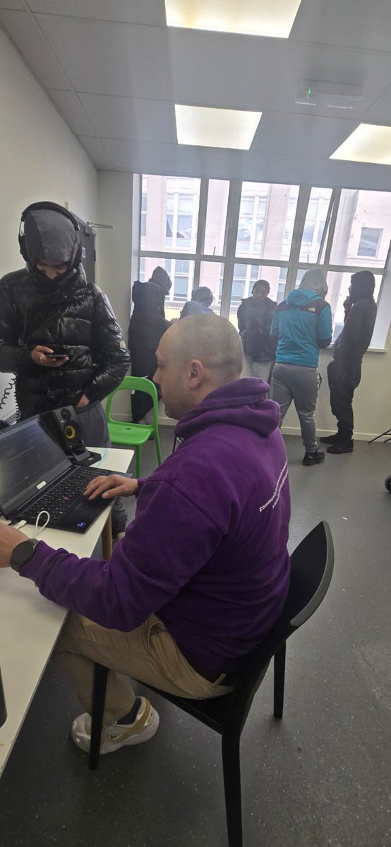 Our new city centre outreach music project continues to thrive with 20 young men turning up for second session, #Creativity and #Change awaits #PowerToChange