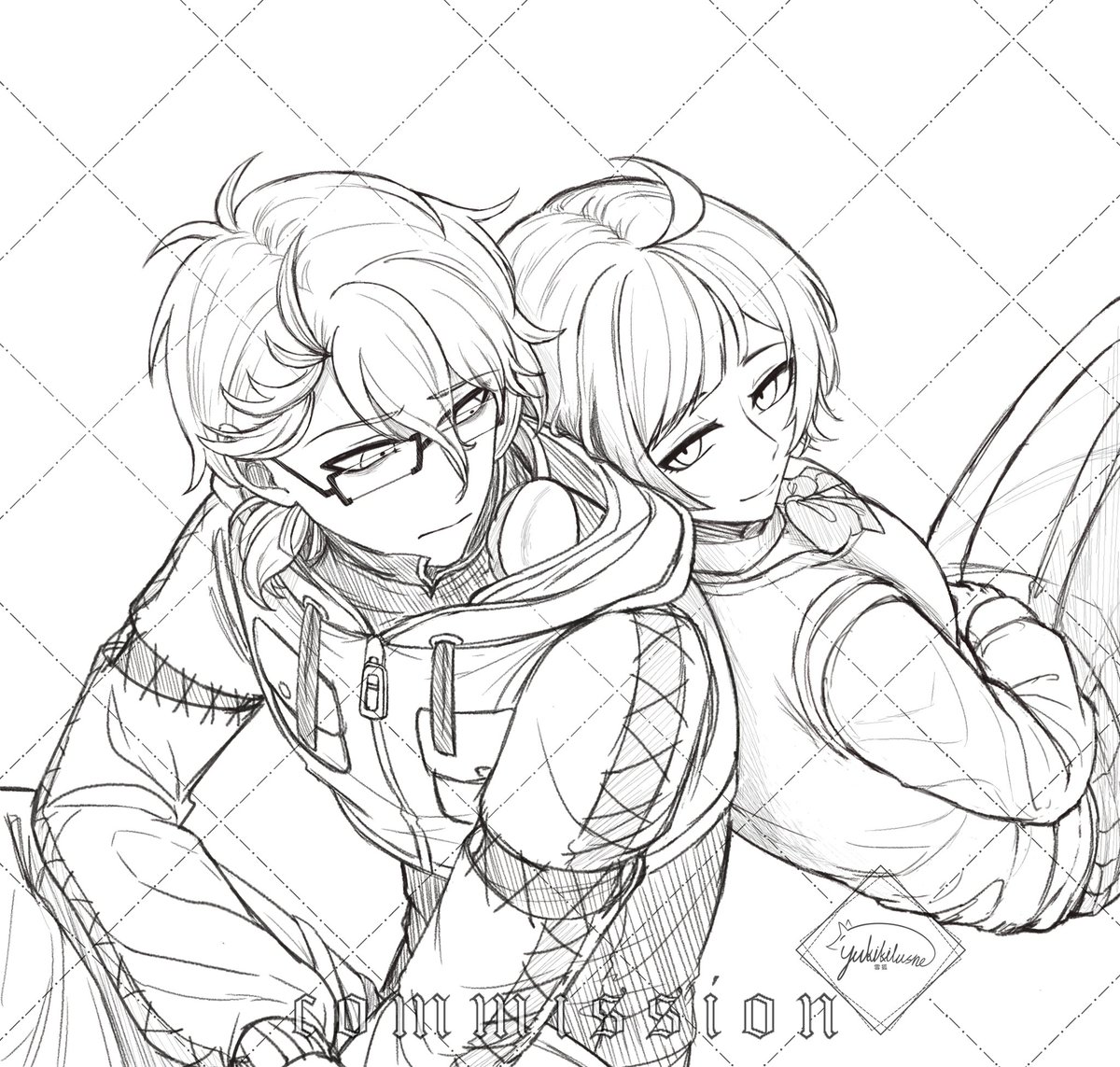 雪狐 (Snowfox)Comms closed! (@yk_kitsune202) on Twitter photo Showcase sketchy line art commission
Thank you <a href="/KokkunRimu/">rimu | commissions closed!</a>
#drhd #danganronpaheartlessdeceit Showcase sketchy line art commission
Thank you <a href="/KokkunRimu/">rimu | commissions closed!</a>
#drhd #danganronpaheartlessdeceit