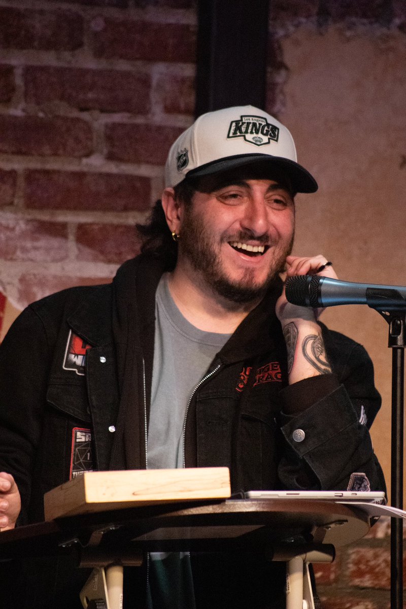 AleksDavidRoyt's tweet image. Feeling so many warm fuzzy feelings for the entire @StoryQuestShow team as well as our guests @johnnystantoniv and @ozzymo for making my on-stage debut such a rocking good time.
Would have been lost without you all and love you all very much. Let’s do more!