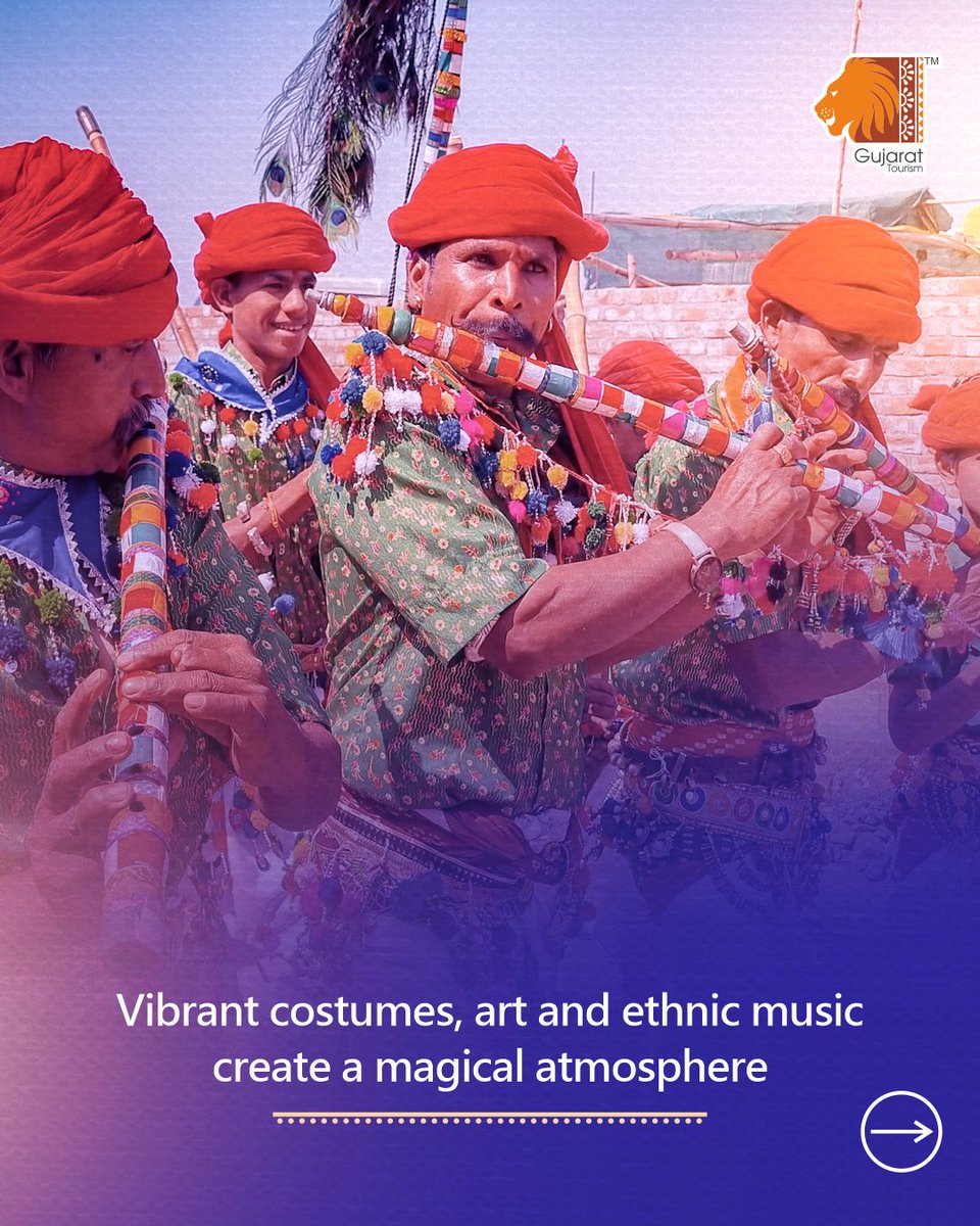 Immerse in the colors of tradition! Experience the magic of Ger Mela (Kavant Fair), where tribal heritage comes alive in a spectacular celebration.

Date: 16th March, 2025
Location: Kavant, Chhota Udepur

<a href="/Mulubhai_Bera/">Mulubhai Bera</a> 

📷 @vijaya_chaudhari (Instagram)

#GujaratToursim #GerMela