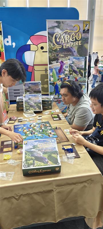 moaideas's tweet photo. 🎲 Tabletop &amp; Hobbies Thailand – Thank You! 🙌

We had an incredible time in Thailand meeting so many amazing board game fans. 🚂🐶⚔️ 

Until next time, Thailand! ขอบคุณมาก! ❤️
#BoardGames #Thailand #บอร์ดเกม #Moaideas https://t.co/BGGuVCNeRU