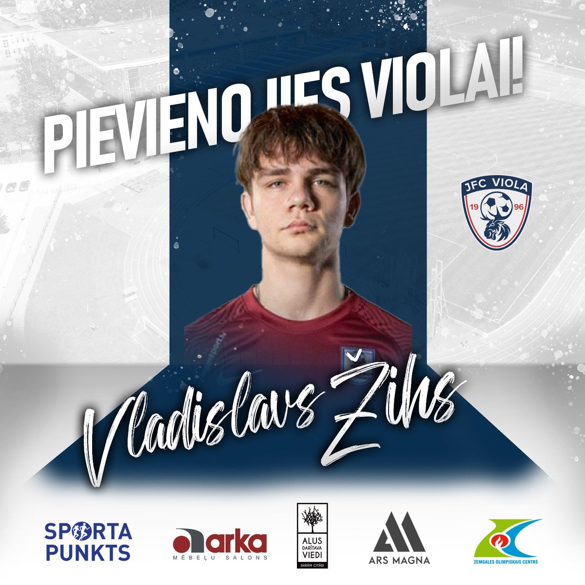 ✌️JFC Violai pievienojies Vladislavs Žihs
⚽️ facebook.com/jfcviola/posts…
😎 Par draudzīgi pozitīvu futbolu!
#draudzīgipozitīvsfutbols #jelgavasfutbols #jfcviola #futbols #latvijasfutbols #football #jelgava #amatierufutbols