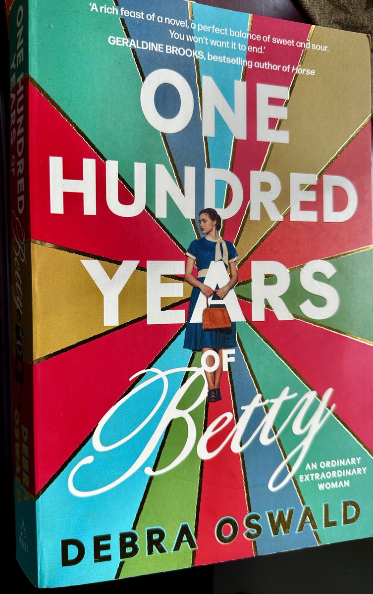 In her new novel #100yearsofbetty Debra Oswald has written an engaging social history, a vast saga told on an intimate canvas. It will be fascinating to speak with her at #wordsatwagstaffe this Saturday. Close to sold out. #wordsonthewaves #allenandunwin #debraoswald
