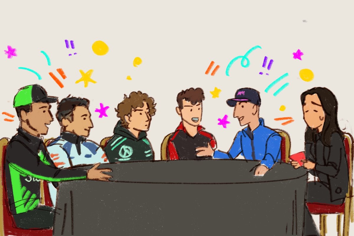cloud_thesecond's tweet photo. "boys, attention, attention please boys..." #gabrielbortoleto #isackhadjar #kimiantonelli #olliebearman #jackdoohan #f1 https://t.co/Dib86HxZOi