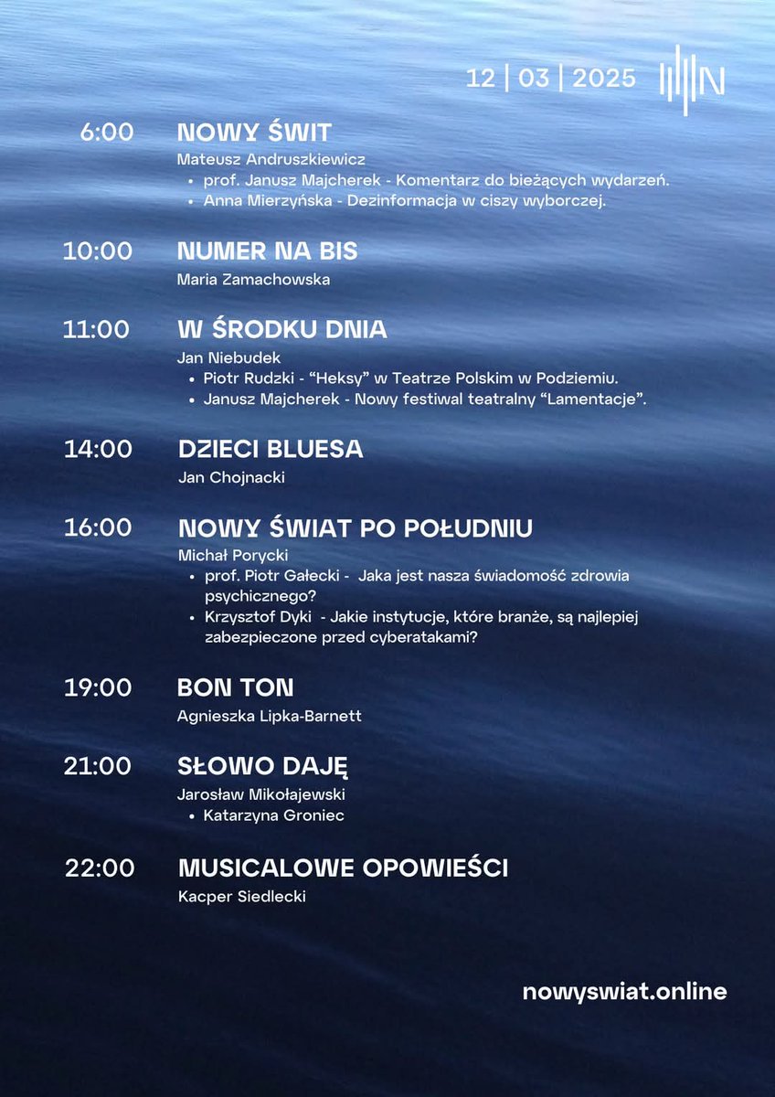 RadioNowySwiat (@radionowyswiat) on Twitter photo Czy jesteśmy zabezpieczeni przed cyberatakami? Które branże radzą sobie z tym problemem? O to <a href="/MichalPorycki/">Michał Porycki</a> zapyta w Nowym Świecie po południu. Czy jesteśmy zabezpieczeni przed cyberatakami? Które branże radzą sobie z tym problemem? O to <a href="/MichalPorycki/">Michał Porycki</a> zapyta w Nowym Świecie po południu.