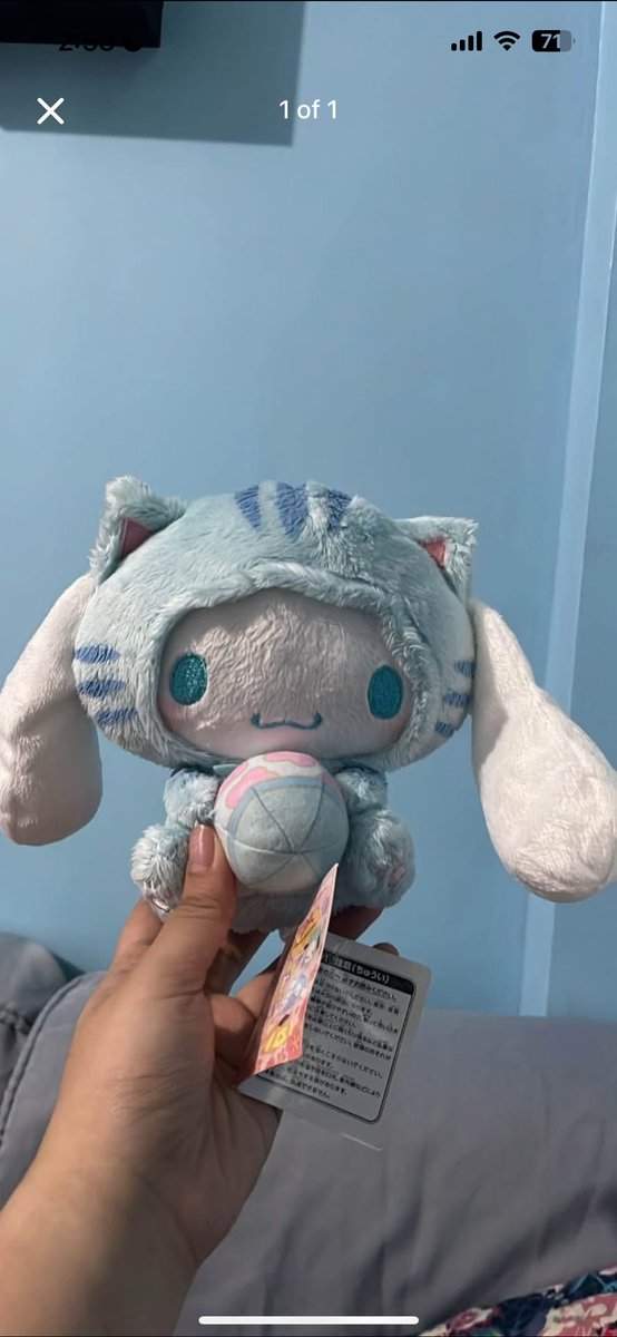 01tysales's tweet photo. Wts lfb

-cinnamoroll easter plushie
— original with tag

880php

dm me!! https://t.co/AGqXwk6Ghq