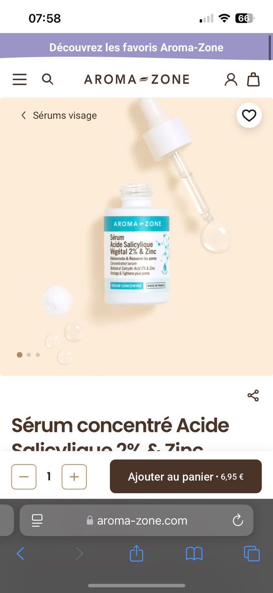 LES FILLES CE SÉRUM PITIÉ il m’a enlevé TOUS les petits points noir sur le nez vraiment ma peau est LISSE sans imperfection je vous jure c’est la première fois de ma vie que je vois de réels effets