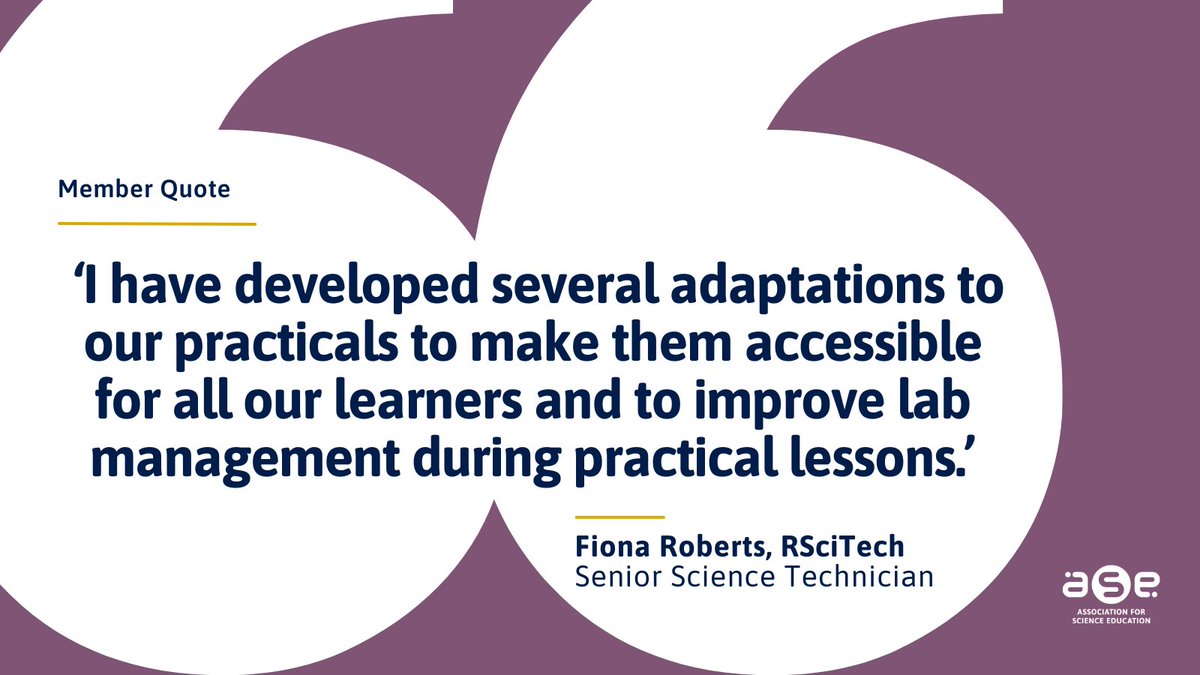 Celebrating British Science Week! This year’s theme is ‘Change and Adapt’, and we asked our members:

"Have you made a positive change or adaptation to your teaching practice over the past year?" Here's what they said 🔗 ow.ly/Jhul50Vfucp

#BSW2025 #ChangeAndAdapt