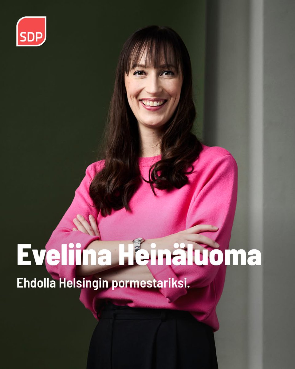 "Helsingin on oltava tasa-arvoinen kaupunki, jota kehitetään tasapainoisella tavalla ja jossa jokaisesta pidetään huolta. 

Emme saa antaa sijaa eriarvoisuuden kasvulle. 

Haluan varmistaa, että jokainen lähipäiväkoti ja -koulu on lapselle paras paikka kasvaa ja oppia."