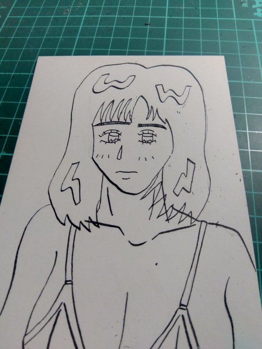 どうも体調の波が落ち着かない。おかげで作業進まず😭
1人残っています😅 