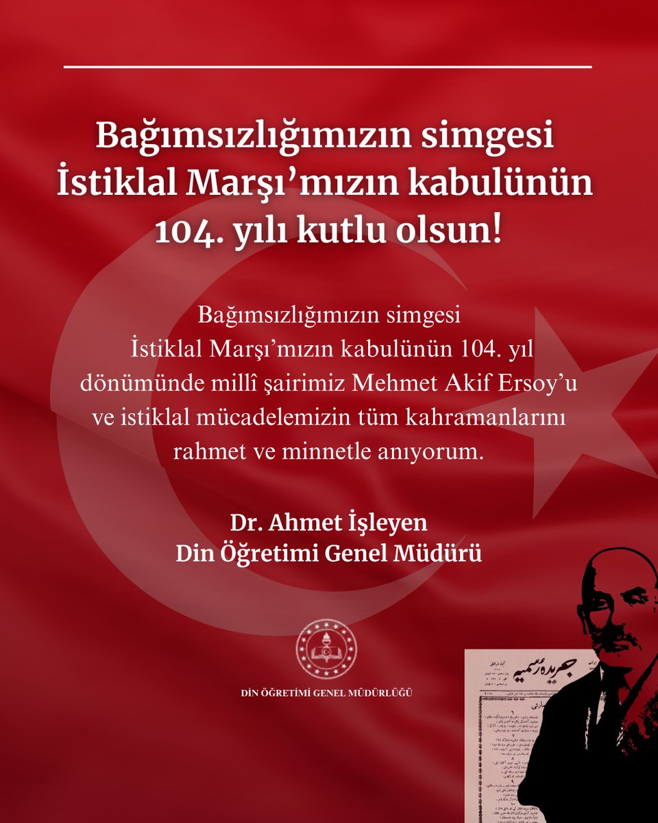 MEB Din Öğretimi Genel Müdürlüğü (@meb_dinogretimi) on Twitter photo 