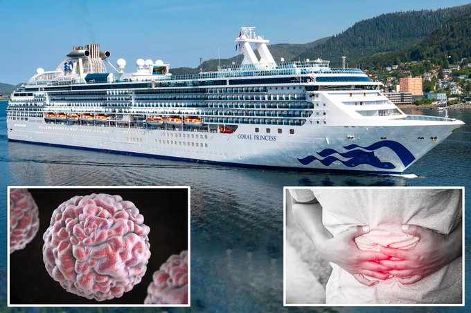 ferozwala's tweet photo. #Plague_Ship! 82 sickened in norovirus outbreak on Princess Cruise
A second norovirus outbreak on the #Coral_Princess ship left 82 people ill during a 16-day voyage from California to Florida, with both passengers and crew affected.
#Florida #USA https://t.co/91K8I8ClPD