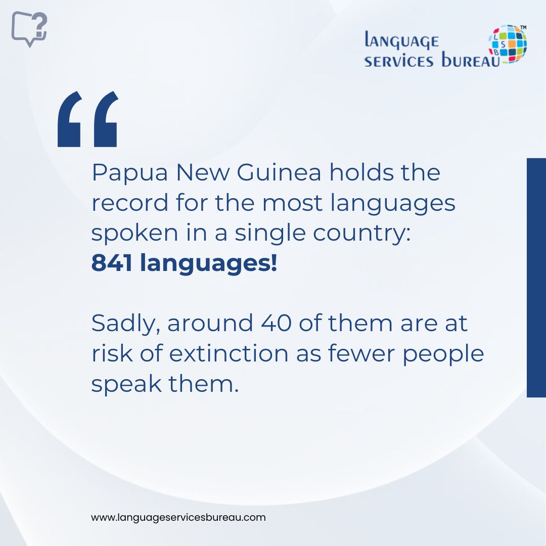 language_bureau's tweet image. Languages are more than just words—they carry culture, history, and identity. 🌱 Let&apos;s celebrate linguistic diversity and support efforts to keep endangered languages alive! 🗣️✨ 

#SaveLanguages #CulturalHeritage #DidYouKnow
