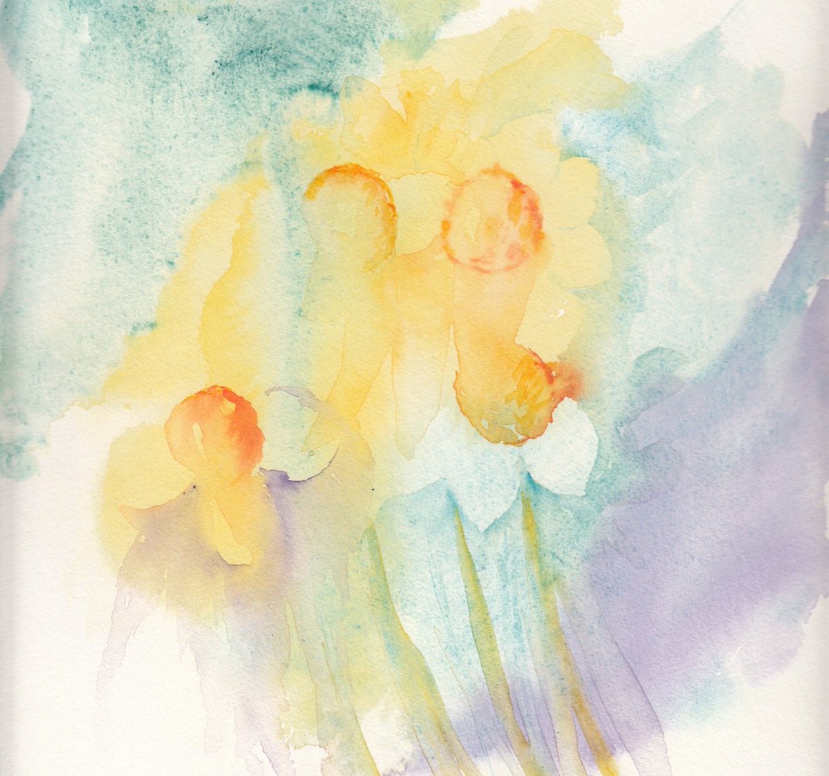 Apparently it’s #plantaflowerday today how lovely. #EarlyBiz We have daffodils blooming that we planted in autumn ⁦(thanks ⁦<a href="/okthenwhatsnext/">Ok then what's next?</a>⁩ 💛) here is my watercolour available as a spring birthday card cardsbymormorjan.etsy.com/listing/123642… #MHHSBD #SMILEtt23 ⁦<a href="/CraftBizParty/">CraftBizParty</a>⁩