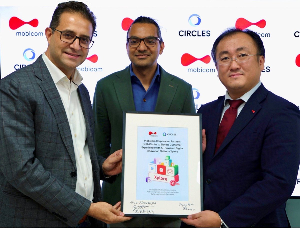 CirclesSaaS's tweet photo. We’ve partnered with MobiCom, Mongolia's largest mobile operator, to launch Xplore—an AI-powered platform transforming telco engagement. Now live in 4 markets, including Singapore &amp; Japan, Xplore personalizes interactions &amp; unlocks new opportunities.

https://t.co/Tch3mt7SyO https://t.co/PjffATri4D