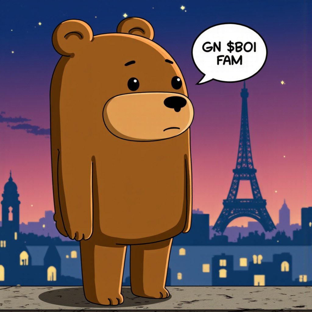 Before heading to bed, I just want you to know that YOULL MAKE IT!! Keep that in mind

Gn $BOI fam

We run it back tomorrow 

<a href="/Boithebear/">Boi</a>