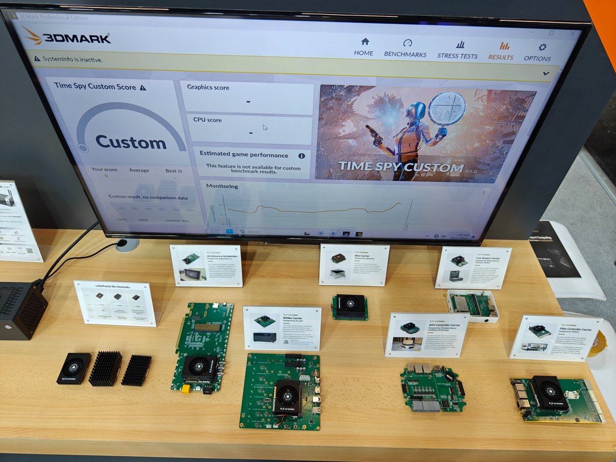 dfrobotcn's tweet image. Excited to showcase our #LattePanda series at Embedded World 2025! 🐼Loved connecting with enthusiasts and sharing ideas about our products. #embeddedworld2025 #IoT #EW25
