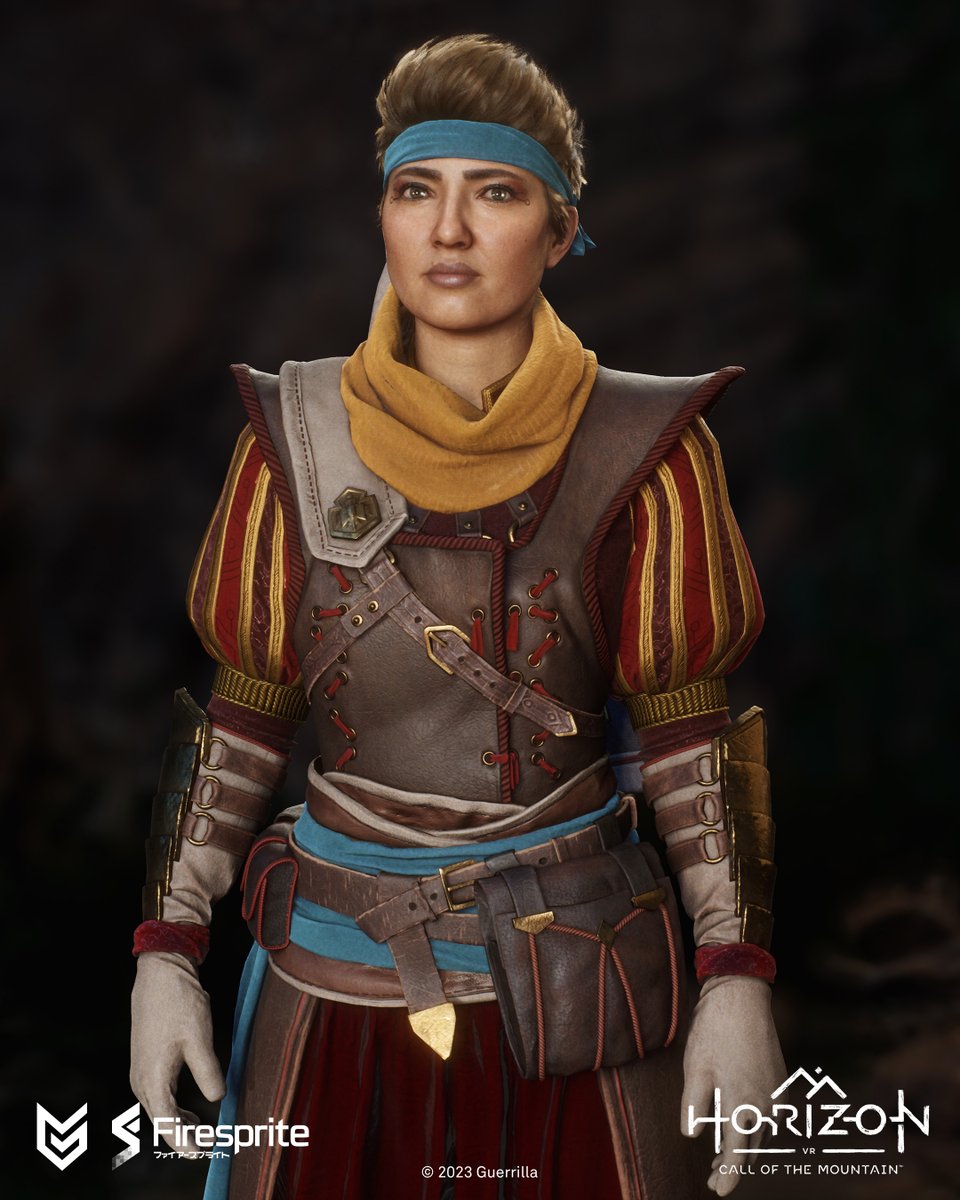 FirespriteGames's tweet image. Known for her astute wits and quick temper, Hami is tasked with escorting Ryas on his mission… and will be keeping a close watch. Take a look at some of the character work behind bringing this sharp-shooter to life! 🏹
#HorizonCalloftheMountain