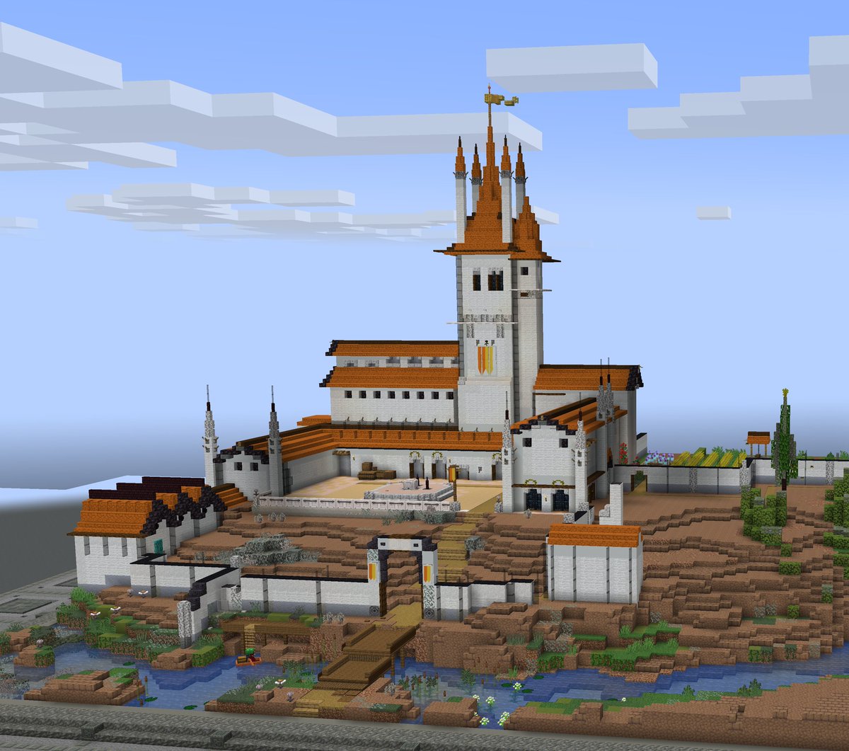 Monastère 

Inspired by <a href="/smitchellmaps/">Svetlana K (smitchellmaps)</a> 
#Minecraft #minecraft建築コミュ #Minecraftbuilds