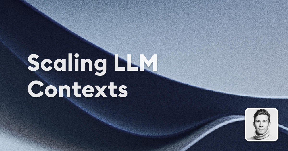 How do you measure if your model is processing long documents correctly—or as well as possible?

Our co-founder &amp; CTO <a href="/SariolaK/">Karolus Sariola</a> compiled a comparison of recent advances, exploring how LLMs now process context more effectively by leveraging attention.

flow-ai.com/blog/advancing…