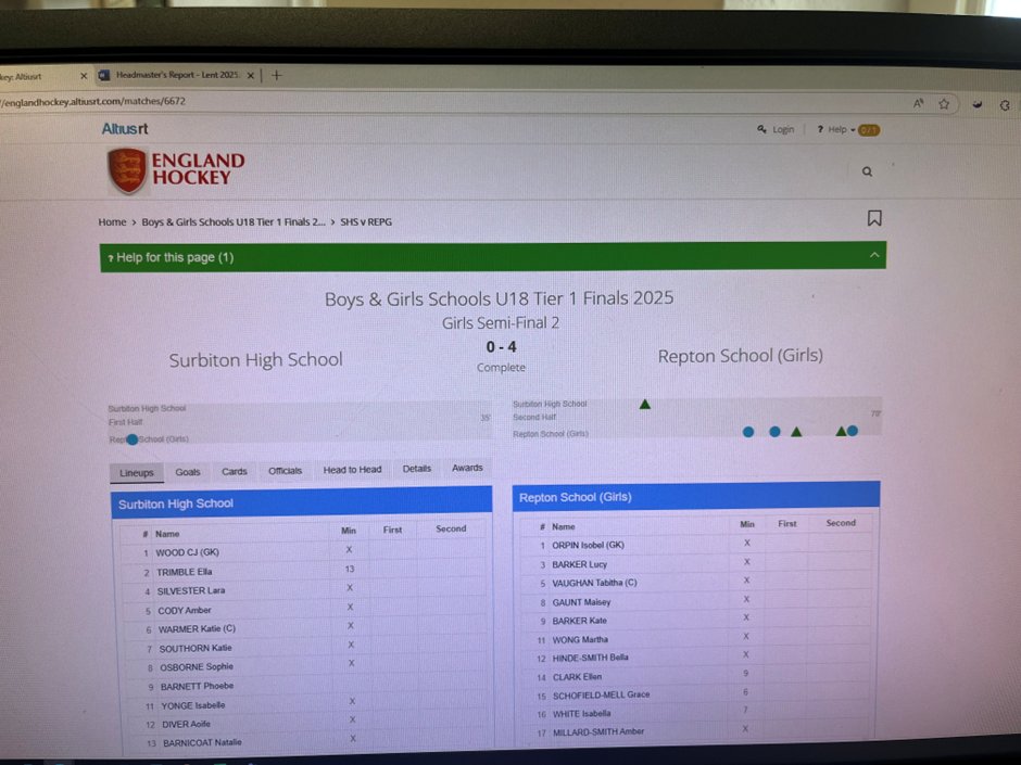 ReptonLife's tweet image. This delightful U18 team have booked their place in the National Final tomorrow! An amazing 4-0 win against Surbiton. 

This photo was taken today in their team meeting. More news from inside the Nationals to follow! 

For now girls-go &amp;amp; get some food before cheering on the boys!