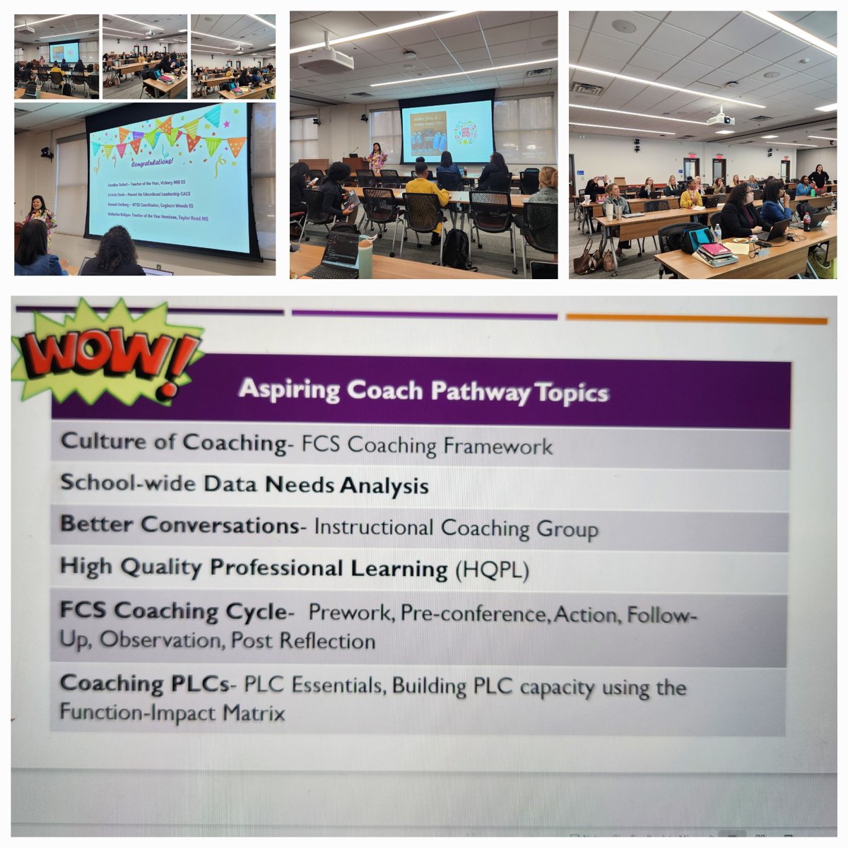 Where has the time gone? Today we are wrapping up the 24-25 Aspiring Instructional Coaches Program cohort! We are so excited for this group and look forward to their continued instructional leadership @FultonCountySchool!