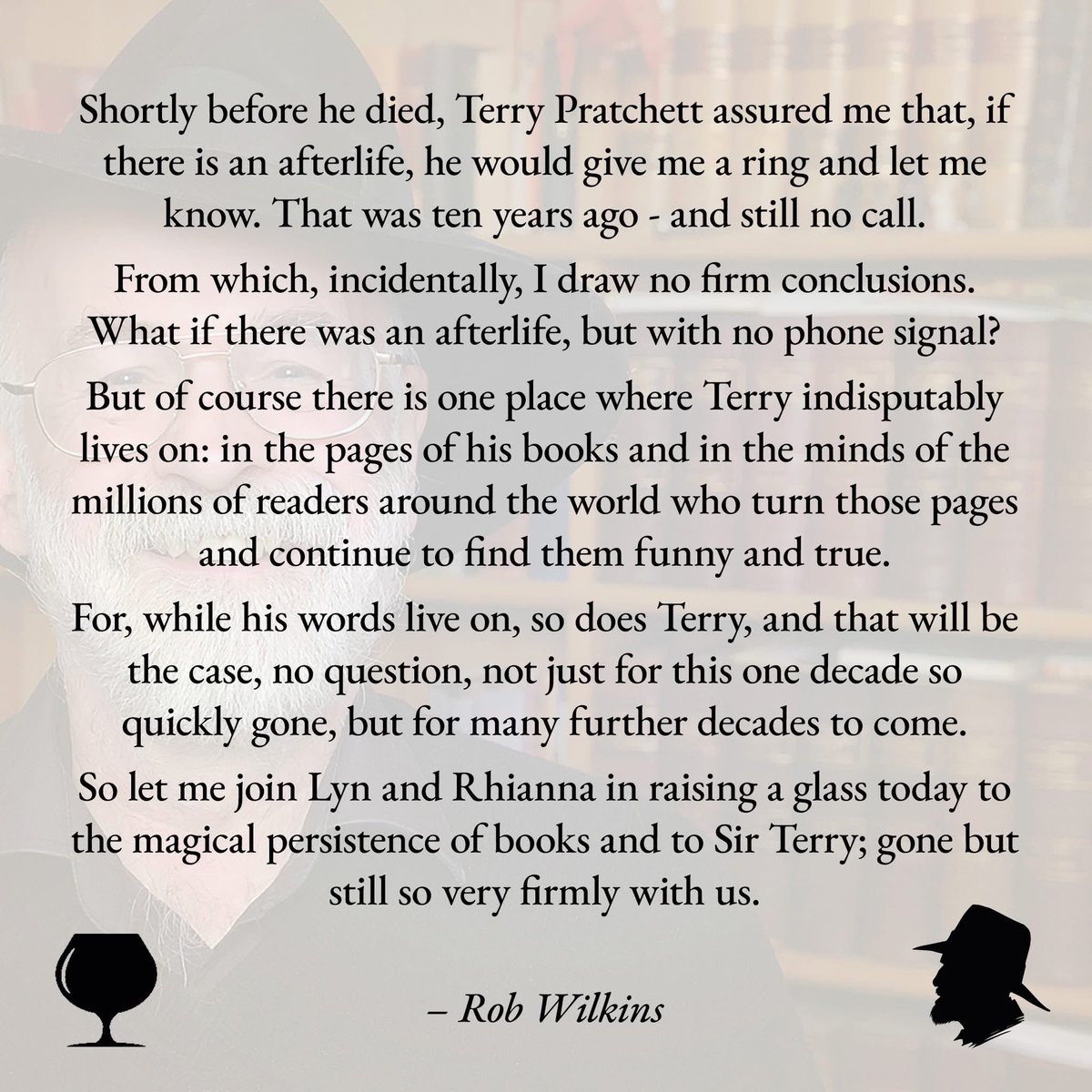 It was ten years ago today, we lost Terry, still in our thoughts and very much missed.