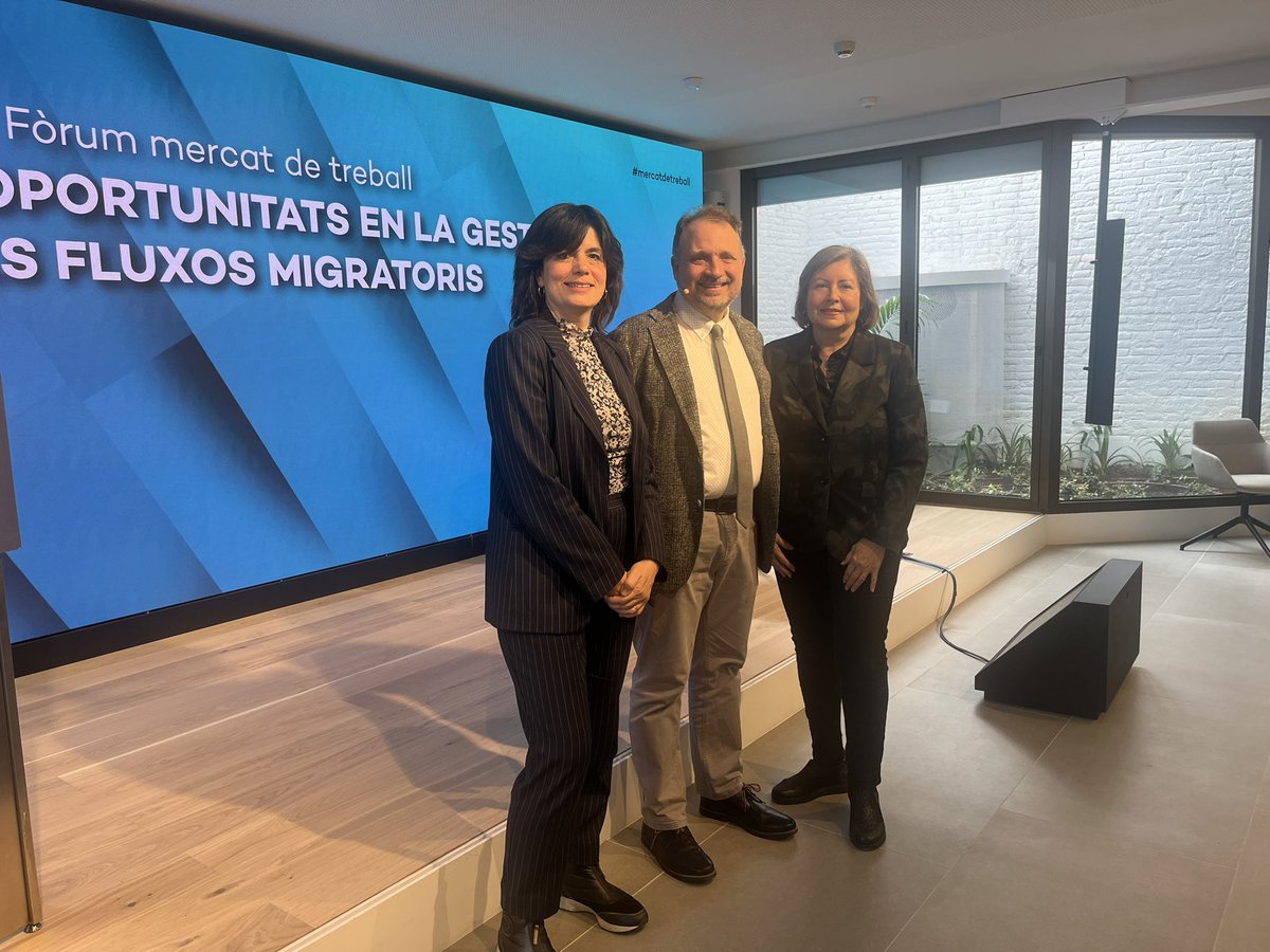 La bona gestió dels fluxes migratoris és un dels reptes més importants que han d’encarar totes les administracions i societat en general. Avui hem pogut reflexionar-ho a la Jornada organitzada per @PIMEC, enhorabona als ponents i organitzadors.